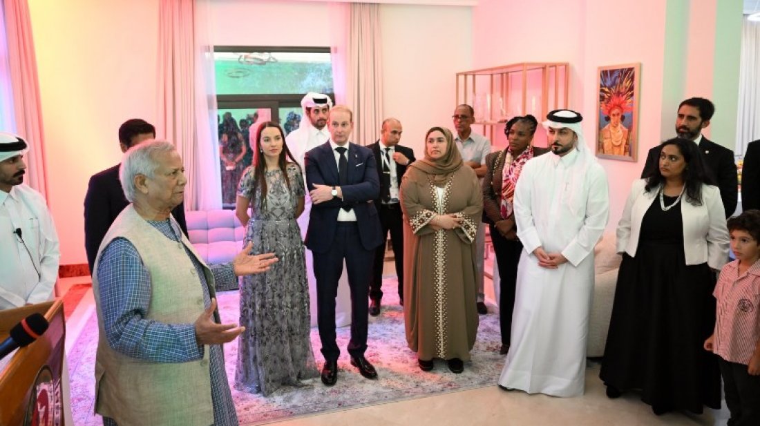 কাতারের ব্যবসায়ীদের বাংলাদেশে বিনিয়োগের আহ্বান প্রধান উপদেষ্টার